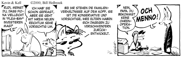 Cartoon, zwischen 40 und 90k