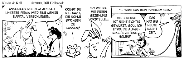 Cartoon, zwischen 40 und 90k