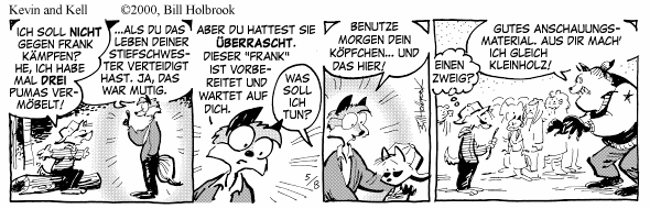 Cartoon, zwischen 40 und 90k