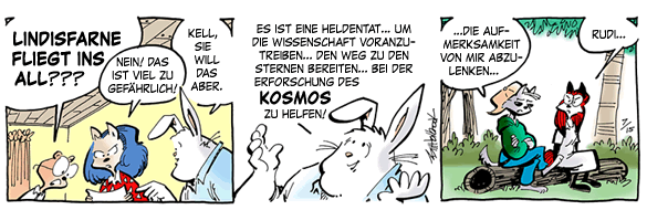 Cartoon, zwischen 40 und 90k