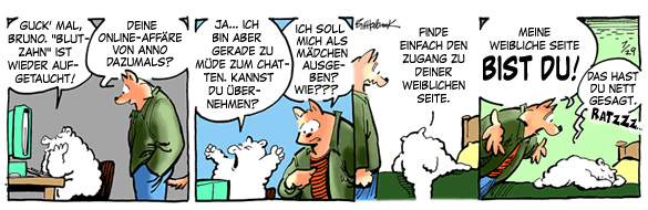 Cartoon, zwischen 40 und 90k