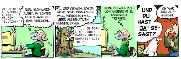 Cartoon, zwischen 40 und 90k