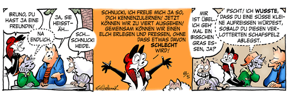 Cartoon, zwischen 40 und 90k