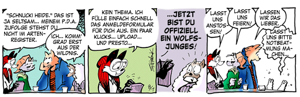 Cartoon, zwischen 40 und 90k