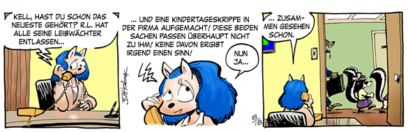 Cartoon, zwischen 40 und 90k