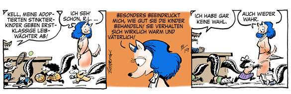 Cartoon, zwischen 40 und 90k