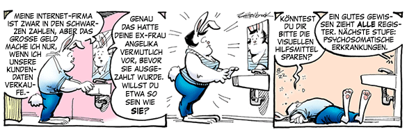 Cartoon, zwischen 40 und 90k