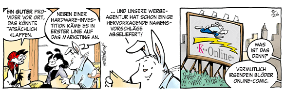 Cartoon, zwischen 40 und 90k