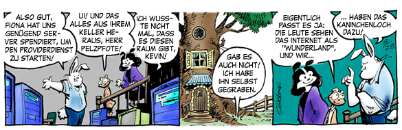 Cartoon, zwischen 40 und 90k