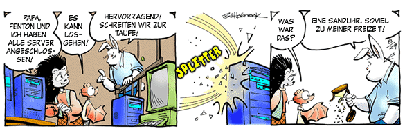 Cartoon, zwischen 40 und 90k