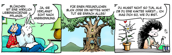 Cartoon, zwischen 40 und 90k