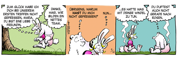 Cartoon, zwischen 40 und 90k