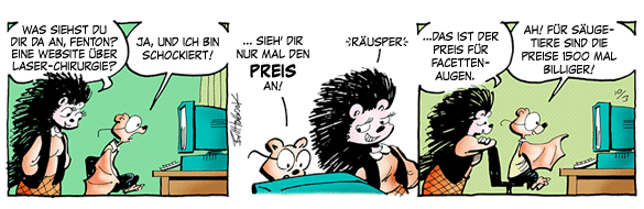 Cartoon, zwischen 40 und 90k