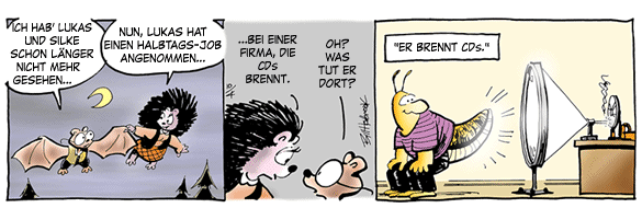 Cartoon, zwischen 40 und 90k