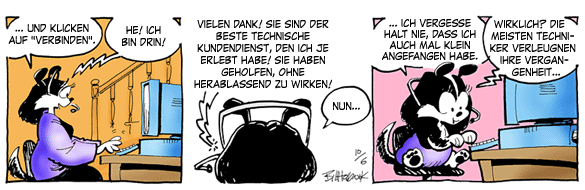 Cartoon, zwischen 40 und 90k