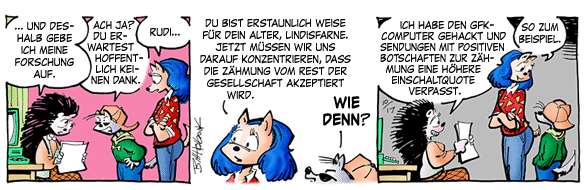 Cartoon, zwischen 40 und 90k