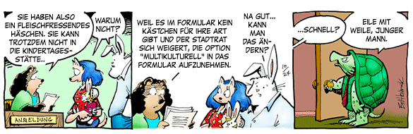 Cartoon, zwischen 40 und 90k