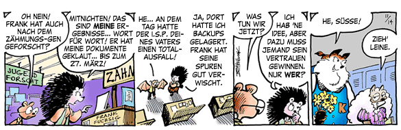 Cartoon, zwischen 40 und 90k