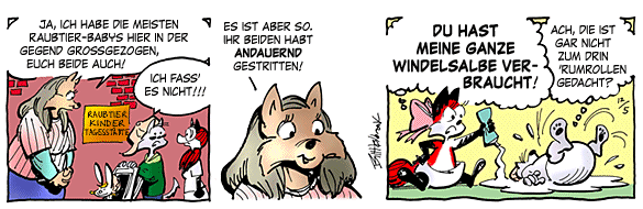 Cartoon, zwischen 40 und 90k