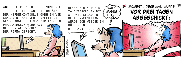 Cartoon, zwischen 40 und 90k