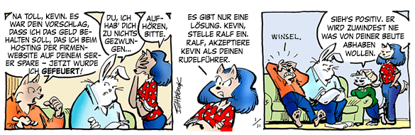 Cartoon, zwischen 40 und 90k