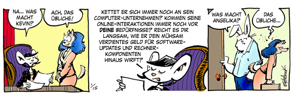 Cartoon, zwischen 40 und 90k