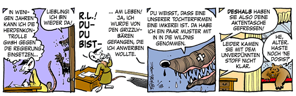 Cartoon, zwischen 40 und 90k