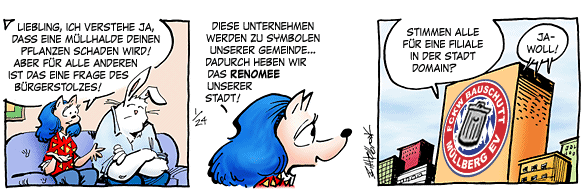 Cartoon, zwischen 40 und 90k