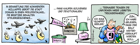 Cartoon, zwischen 40 und 90k