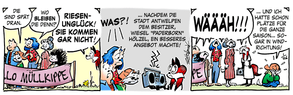 Cartoon, zwischen 40 und 90k