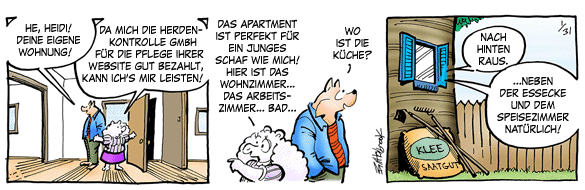 Cartoon, zwischen 40 und 90k