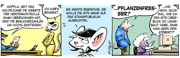 Cartoon, zwischen 40 und 90k