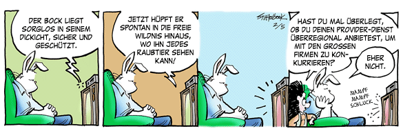 Cartoon, zwischen 40 und 90k