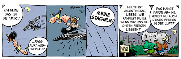 Cartoon, zwischen 40 und 90k