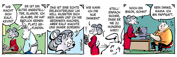 Cartoon, zwischen 40 und 90k