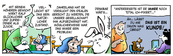 Cartoon, zwischen 40 und 90k