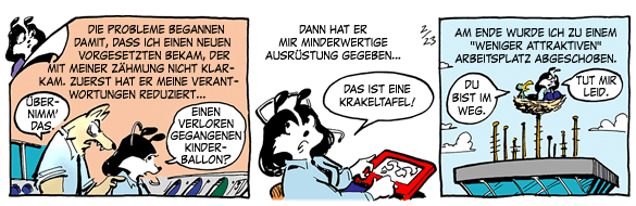 Cartoon, zwischen 40 und 90k