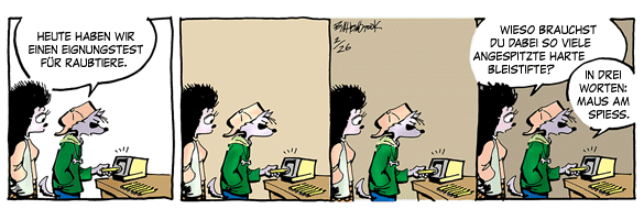 Cartoon, zwischen 40 und 90k