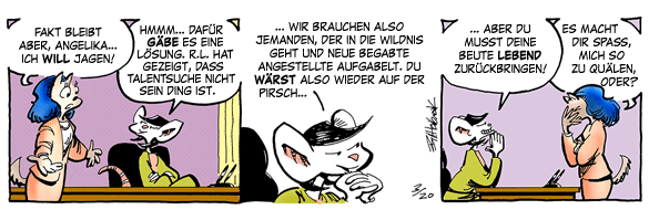 Cartoon, zwischen 40 und 90k