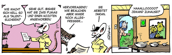 Cartoon, zwischen 40 und 90k