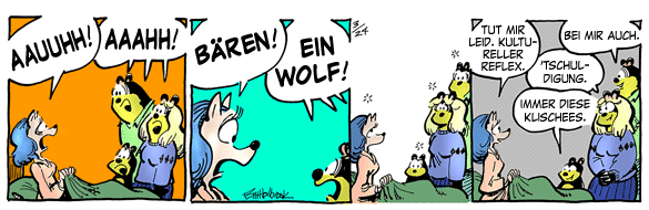 Cartoon, zwischen 40 und 90k