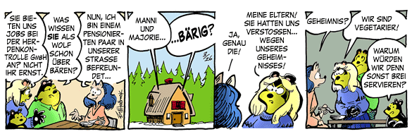 Cartoon, zwischen 40 und 90k