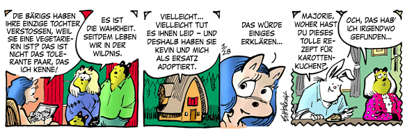 Cartoon, zwischen 40 und 90k