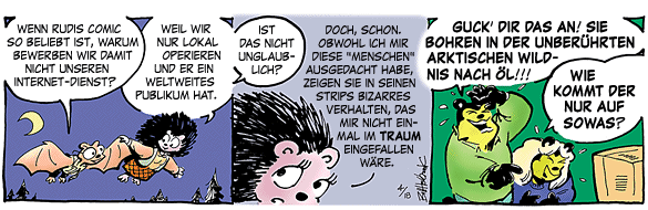 Cartoon, zwischen 40 und 90k