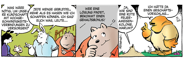 Cartoon, zwischen 40 und 90k