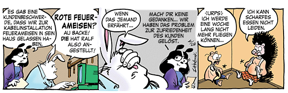 Cartoon, zwischen 40 und 90k