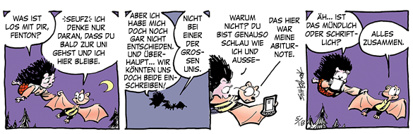 Cartoon, zwischen 40 und 90k