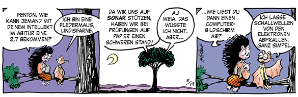 Cartoon, zwischen 40 und 90k