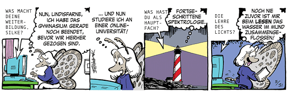 Cartoon, zwischen 40 und 90k