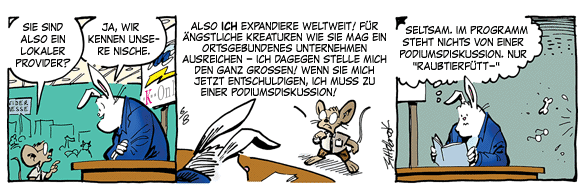 Cartoon, zwischen 40 und 90k